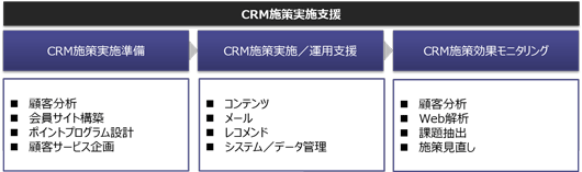 CRM施策実施支援